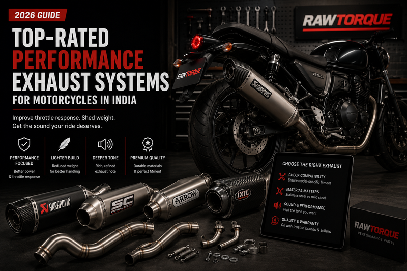Top-rated motorcycle exhaust systems guide