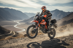KTM ADV 390 R in mountain