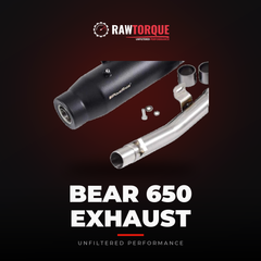 Bear 650 Exhaust - Rawtorque
