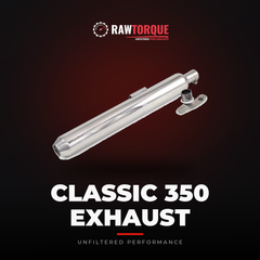Classic 350 Exhaust - Rawtorque