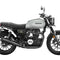 Honda CB350 RS motorcycle in silver, premium performance part focus, RawTorque automotive
