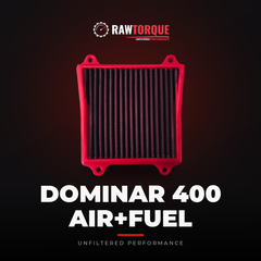 Dominar 400 Air+Fuel - Rawtorque