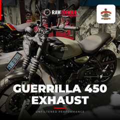 Guerrilla 450 Exhaust - Rawtorque