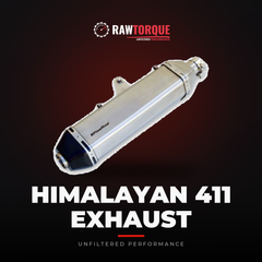 Himalayan 411 Exhaust - Rawtorque