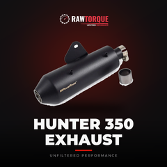 Hunter 350 Exhaust - Rawtorque