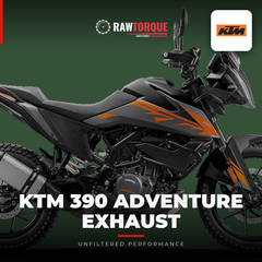 KTM 390 Adventure Exhaust - Rawtorque