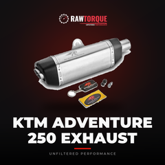 KTM Adventure 250 Exhaust - Rawtorque