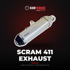 Scram 411 Exhaust - Rawtorque