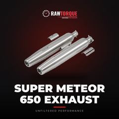 Super Meteor 650 Exhaust - Rawtorque