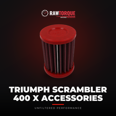 Triumph Scrambler 400 X Accessories - Rawtorque