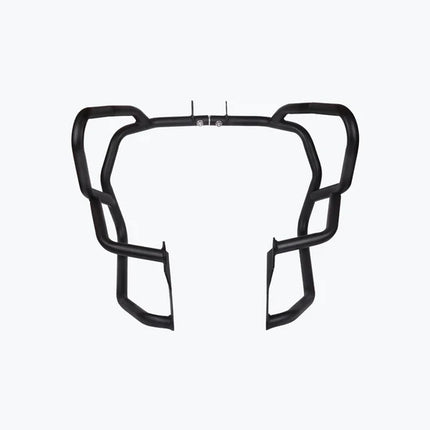 LCB Raptor Upper Crash Guard for KTM Adventure 390 – black mild steel upper crash protection frame.