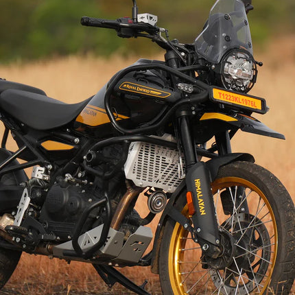 LCB Vambrace Bash Plate (Aluminium) for Royal Enfield Himalayan 450 – Premium Lightweight Engine Protection | Legundary Custom Builds