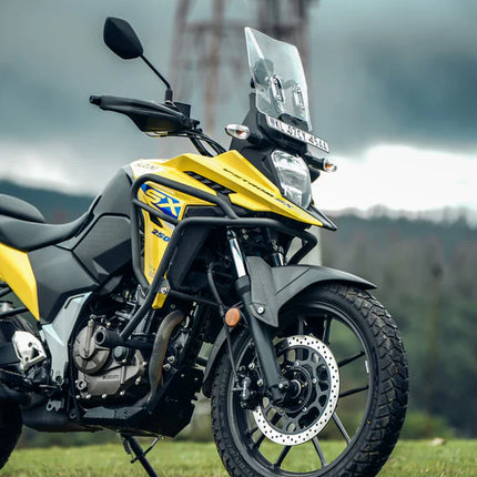 Legundary V Strom Adrinex Crashguard With Slider engine protection accessory