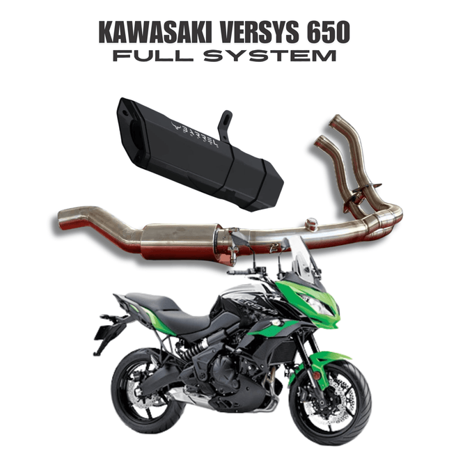 Barrel Rogue 2.0 Full System Exhaust for Kawasaki Versys 650 - image 2