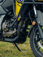 V Strom Vambrace Bashplate mild steel black engine underbody guard