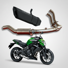 Barrel Rogue 2.0 Full System Exhaust for Kawasaki ER-6n - image 1