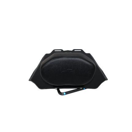 MotoCare CNC Carrier Plate with Backrest - Himalayan 450
