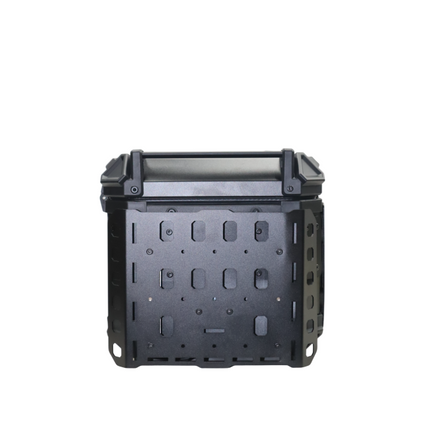 MotoCare 45L aluminium armoured motorcycle top box luggage case