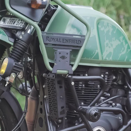 LCB Crux Jerrycan Mount for Royal Enfield Himalayan BS6 – Heavy-Duty Fuel Can Bracket Set