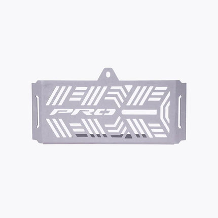 LCB Vector Radiator Grill for Hero XPulse 200 4V Pro – silver aluminum radiator guard protection plate.