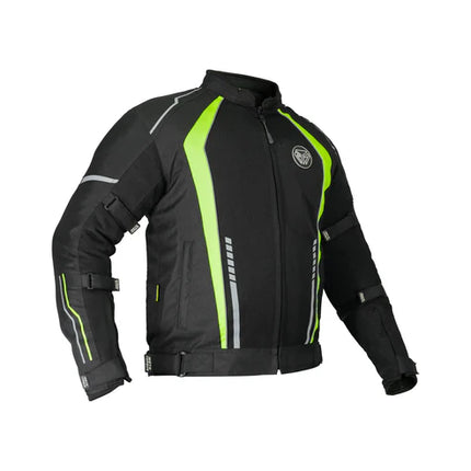Moto Torque Blade Pro Riding Jacket Cyber Neon Green CE Level 2 motorcycle jacket