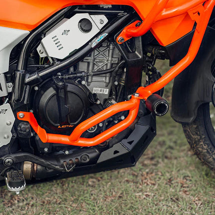 Legundary KTM Adventure 390 2025 Model Raptor Crash Guard – Orange.