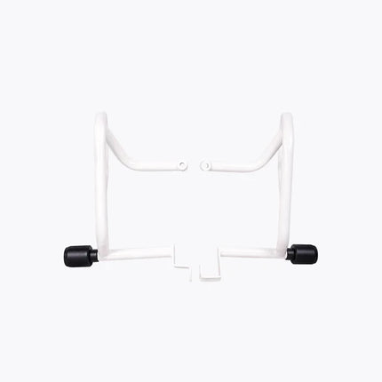 LCB Defender Crash Guard White for Hero XPulse 200 4V Pro – white mild steel engine and frame protector.