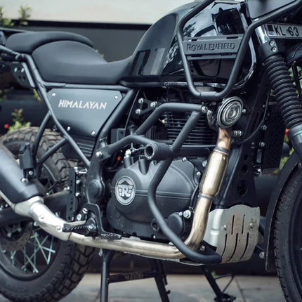 LCB Bazooka Big Crash Guard with Slider for Royal Enfield Himalayan BS6 – Full-Body Touring Protection