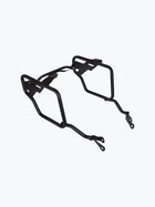 LCB Casus Saddle Stay for KTM Adventure 390 – black mild steel touring luggage support frame.