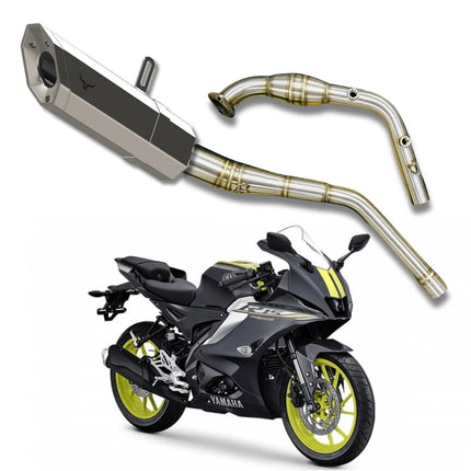 Yamaha R15 V3 performance exhaust Rogue system