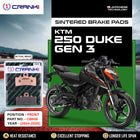 Sintered Brake Pads For KTM 250 Duke GEN3 (2024-2025) - Front - CB606 - 1 Set - CRANK1