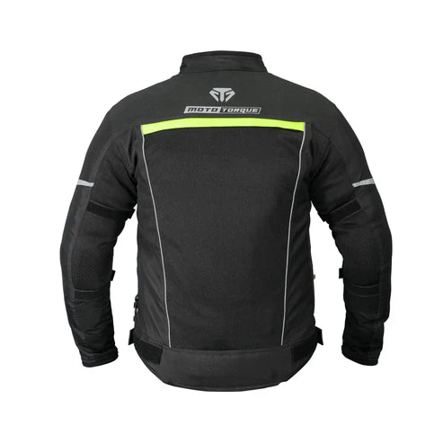 Moto Torque Blade Pro Riding Jacket – Cyber Neon Green Mototorque