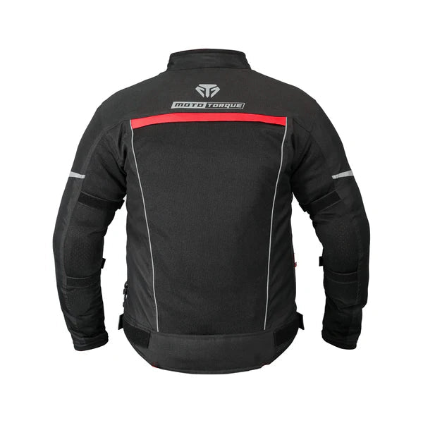 Moto Torque Blade Pro Riding Jacket – Raging Red Mototorque