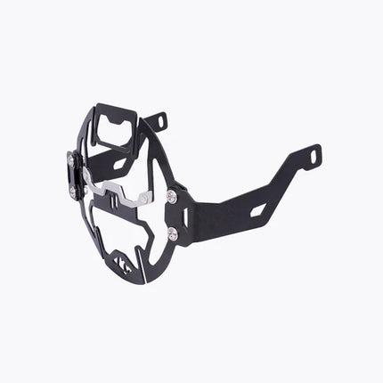 LCB Cosmic Headlight Grill for Hero XPulse 200 4V Pro – Dual-Tone Black & Silver Protection