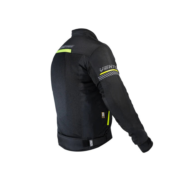 Moto Torque Vento Riding Jacket (Cyber Neon Green) Mototorque