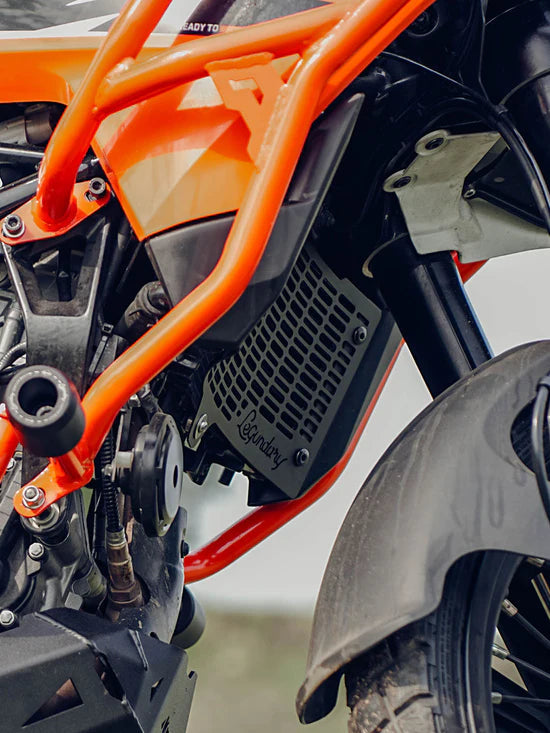 Legundary KTM Adventure 390 2025 Model Vector Radiator Grill – Black.