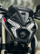 Legundary Bajaj Pulsar NS400Z Venator Headlight Grill – Mild Steel, Black Powder Coated.