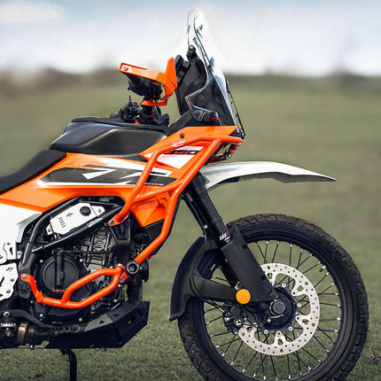 Legundary KTM Adventure 390 2025 Model Raptor Crash Guard – Orange.
