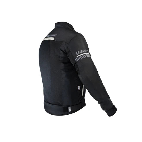 Moto Torque Vento Riding Jacket (White) Mototorque