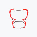 Legundary TVS Apache RTX 300 Raptor Crash Guard Upper & Lower Set Red – Mild Steel.