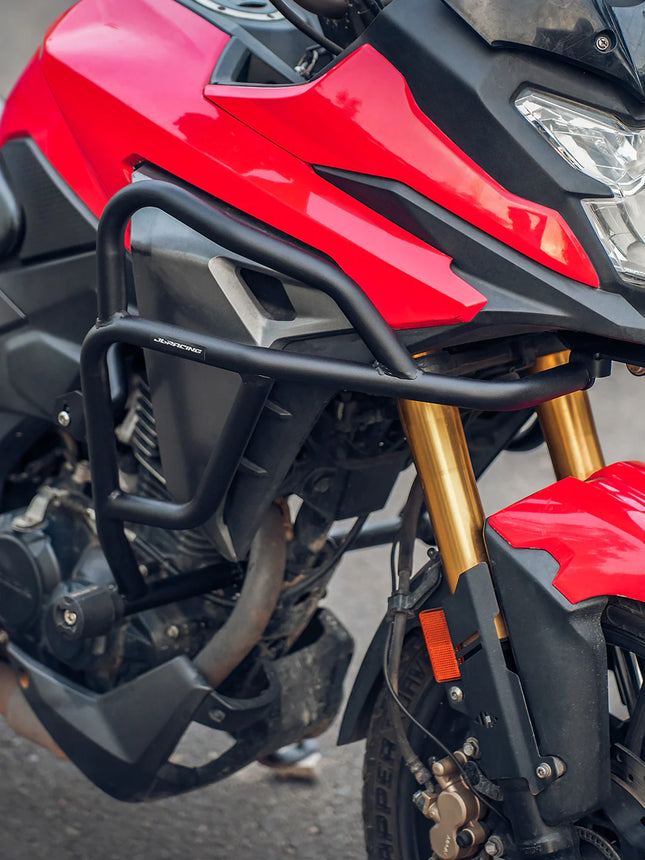 JB Racing Crash Guard With Slider for Honda CB200X motorcycle front protection accessory