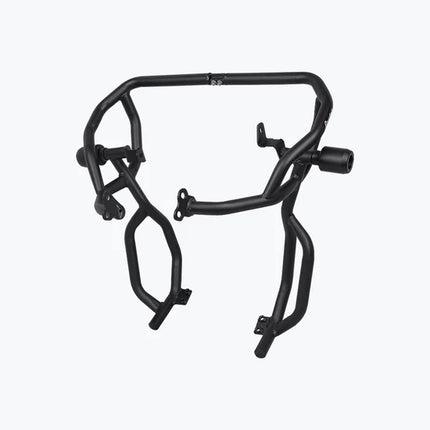 LCB Bazooka Crash Guard with Slider for Royal Enfield Himalayan 450 – Premium Mild Steel Protection | Legundary Custom Builds