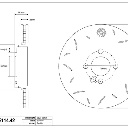 Brembo Sport Brake Discs for MINI Cooper Diesel R55