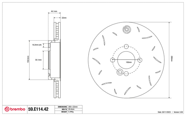 Brembo Sport Brake Discs for MINI Cooper Diesel R55