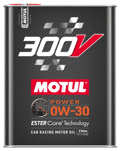 Motul 300V Power 0W-30 Fully Synthetic Racing Car Engine Oil 2L