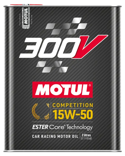 Motul 300V Competition 15W-50 Fully Synthetic Racing Engine Oil 2L