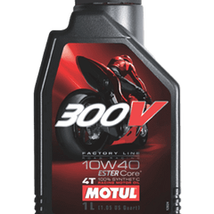 Motul 300V 4T 10W40 Bike Engine Oil 1L bottle – Factory Line fully synthetic racing engine oil