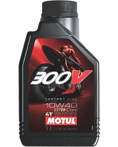Motul 300V 4T 10W40 Bike Engine Oil 1L bottle – Factory Line fully synthetic racing engine oil