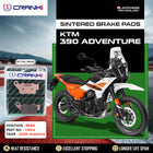 Sintered Brake Pads For KTM 390 Adventure (2025 Onwards) - Rear - CB312 - 1 Set - CRANK1
