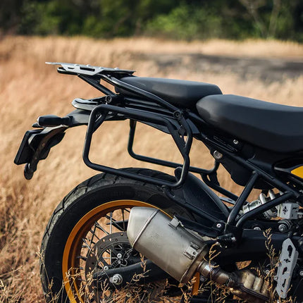 LCB Aragorn Saddle Stay for Royal Enfield Himalayan 450 – Premium Mild Steel Touring Support | Legundary Custom Builds